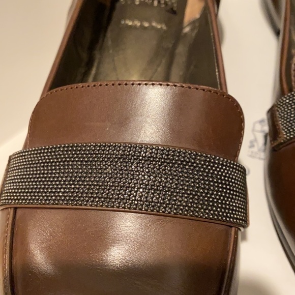 Brunello Cucinelli Monili Embellished Pointed Toe Loafer - Picture 7 of 7